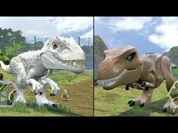 Unfortunately we don't have the pdf of these instructions. Lego Jurassic World Indominus Rex Vs T Rex Co Op Dinosaur Fights Youtube