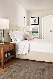 Room Board Wyatt Bed With Emerson Collection Ottoman In Living Room Modern Bedroom Furniture Modern Bedroom