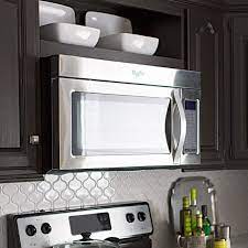 Shop menards for a wide selection of over the range microwave ovens from the best brands that will save counter space by mounting above your range doubling as a range hood. Diy Projects And Ideas Updated Kitchen Stylish Kitchen Microwave In Kitchen