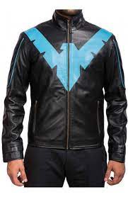 Batman Arkham Nightwing Jacket Nightwing Leather Jacket Leather Jacket Black Real Leather Jacket Leather Jacket