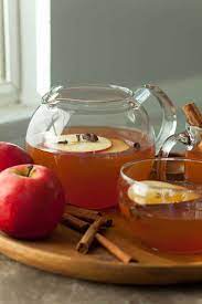Cinnamon Spiced Apple Tea Recipe In 2021 Spiced Apples Apple Tea Apple Cinnamon Tea