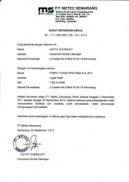 Surat keterangan ini dibuat oleh staff dari perusahaan yang bertujuan. 10 Contoh Dan Cara Membuat Surat Referensi Kerja Yang Baik Dan Benar