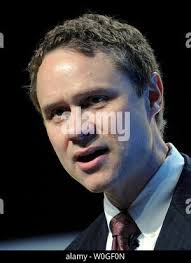 Wes Bush, chairman, CEO and president of Northrop Grumman Corporation,  discusses industry perspectives of unmanned systems during the Association  for Unmanned Vehicle Systems International (AUVSI) 2011 exhibit of products  used for military,