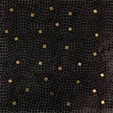 Black And Gold Kitchen Floor Tiles Piccolo Petite With Gold Mosaic Tile Black Tile With Gold Bling Beautiful Schwarze Mosaikfliesen Mosaik