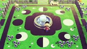 Very Excited For My Moon Phase Inspired Town Park S Center Can T Wait To Collect The Rest Of The Zodi Animal Crossing New Animal Crossing Animal Crossing Game