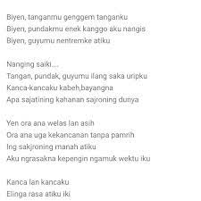 Rinakit kanthi tipografi kang cundhuk karo isi, pesan moral, lan gagasan kang diwedharake. Gawekno Contoh Geguritan Boso Jowo Brainly Co Id