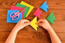 صور مطويات 2021 اشكال مطويات بالورق الملون fish paper craft paper crafts origami paper crafts