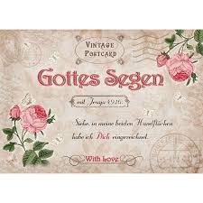 Pk Gottes Segen Gottes Segen Zum Geburtstag Segen Postkarten