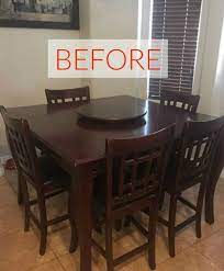Interior design, custom furniture design, & art curation by chango & co. 9 Dining Room Table Makeovers We Can T Stop Looking At Hometalk