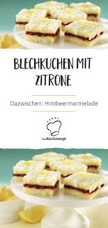 Blechkuchen Mit Zitrone Rezept Zitronenkuchen Rezept Blechkuchen Zitronen Kuchen