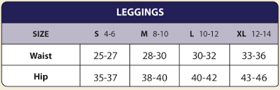 Size Charts Maggies Organics