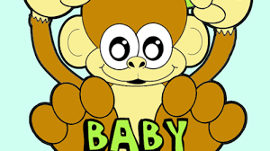 Draw the basic head and body shapes. How To Draw A Cartoon Baby Monkey Hanging From A Vine How To Draw Step By Step Drawing Tutorials
