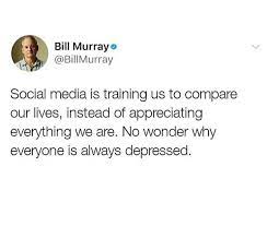 Bill murray's comic genius has been on full display in such films as caddyshack (1980), ghostbusters (1984), groundhog day (1993). J E N U On Twitter Bill Murray On Social Media On Social Media