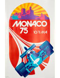 Assetto corsa 1975 formula one world championship season 1. Grand Prix Of Monaco 1975 Poster By Michael Turner On Linen Excellent