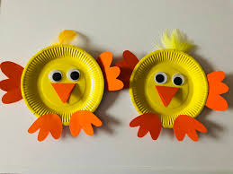 Haus und dekorationen, küken basteln aus papier vorlage. Fruhlingsideen Teller Kuken Grundschule Und Basteln Der Blog Von Beate Kurt