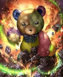 Card Lococo S Teddy Bear Bear Character Design Anime Art Fantasy Anime Fantasy
