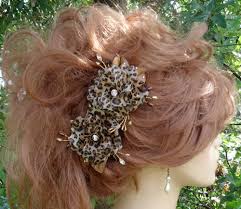 Get the best deals on animal print hair brushes & combs. Leopard Print Flowers Set Of 2 Wedding Hair Accessories J394 Royalexander On Artfire