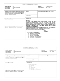 Baiklah mari belajar berlatihan soal personal letter. Kartu Soal Pilihan Ganda