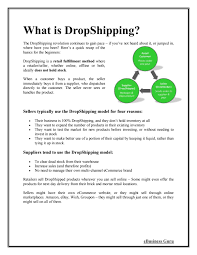 How does dropshipping on ebay work? What Is Dropshipping By Rebecca Smith Issuu