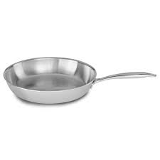 Kitchenaid Kct12skst Triply Stainless Steel 12 Skillet Cookware Stainless Steel Read More At The Image Link We Are Kitchen Aid Stainless Steel Cookware