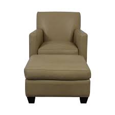 You can also add a modern ottoman to it. 90 Off Crate Barrel Crate Barrel Accent Chair With Ottoman Chairs