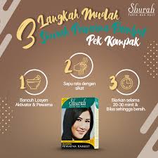 Pewarna rambut ini dibuat alami dari daun henna sehingga aman dan tidak merusak rambut anda. Facebook