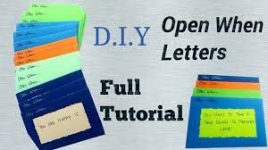 Good photos birthday ideas for best friend popular want to put the child an awesome get together without having breaking the traditional bank? How To Make Open When Letters Part 1 Friendship Day Gift Ideas Youtube