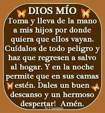 Oracion Por Los Hijos Oraciones Citas De Buen Dia Oraciones Poderosas