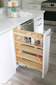 Add convenient kitchen storage with these simple rollout bins. The Most Amazing Kitchen Cabinet Organization Ideas