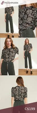 VERONICA BEARD NATUKA SILK FLORAL BLOUSE NWT | Silk floral blouse, Clothes  design, Outfit inspo