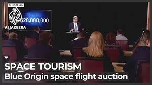 For the first flight, blue origin auctioned off one of the seats with the proceeds going to mr. Blue Origin Space Flight Ticket Auctions Off For 28m Youtube