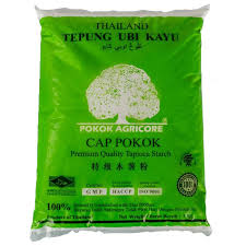 Selama ini tepung ubi kayu digunakan secara terbatas untuk food ingredient, seperti substitusi terigu sebesar 5% pada mie instan yang menghasilkan produk dengan mutu rendah, atau pada kue kering. Tepung Ubi Kayu Cap Pokok 1 Kg