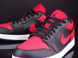 Pink Black White Jordan 1 Low Air Jordan 1 Low Black Red Elephant Print Sneakernews Com Jordan 1 Low Bred Air Jordans Jordan 1 Low