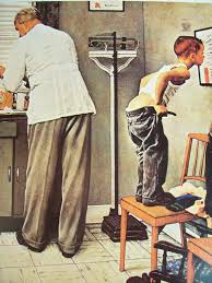 Vintage Norman Rockwell Doctor S Office Print Norman Rockwell Art Norman Rockwell Paintings Norman Rockwell