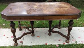 Vintage 6 Leg Solid Wood Elk Company Jamestown Ny 1920 30 039 Dining Room Table Ebay Dining Room Table Brown Dining Table Jamestown Ny