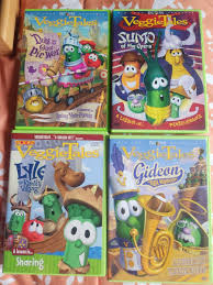 VeggieTales DVD LOT OF 4 Big Idea Christian Life Lesson Gideon Sumo Lyle  Duke