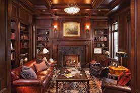 I Love Cozy Wood Libraries Even Though I Do Most Of My Reading Electronically These Days Wha Home Library Design Home Library Rooms Traditional Family Rooms