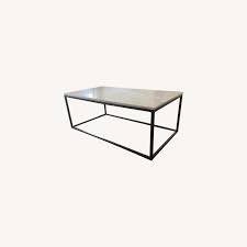 96.5 cm w x 61 cm d x 45.7 cm h. West Elm Box Frame Coffee Table Aptdeco