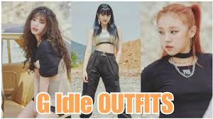 It was released digitally on june 26, 2019 along with a music video for the song. G Idle Uh Oh Mv Outfits Youtube