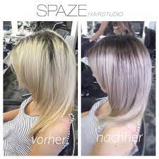 Vorher Nachher Beforeandafter Spaze Spazehairstudio Ashblonde Greyhair Sassoon Olaplex Wella Kevinmurphy Hairstyles Haircuts Hairstyle Hair Styles