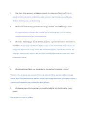 Ch 03 Whatdarwindidntknowanswers What Darwin Didnt Know Video Worksheet How Many Living Species Of Animals Are Currently In Existence On Earth Now Course Hero