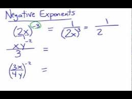 How do you get rid of negative exponents? How To Simplify Expressions With Negative Exponents Youtube