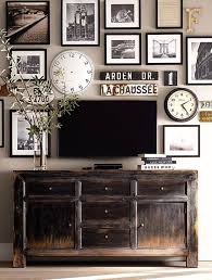 Tips For Decorating Around The Tv Living Room Tv Wall Farm House Living Room Interior