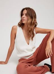 Whether you're after leather leggings or yoga pants aritzia. Stacey Knit Top Aritzia Knit Top Knitted Tank Top Spring Knits