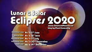 All weeks are starting on monday and ending on sunday. Lunar Solar Eclipses 2020 Quantumphoenix Esoteric Blogs
