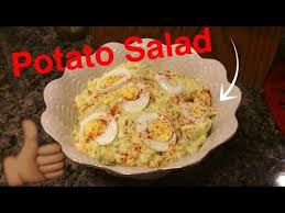 Using a metal spatula, spread a layer of cream cheese frosting evenly over the top of the cake. 4 World 39 S Best Potato Salad Recipe How To Make Delicious Potato Salad Youtube Savory Salads Potatoe Salad Recipe Potato Salad