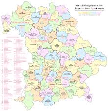Wie viele staaten haben deutschland? Datei Geschaftsgebiete Der Bayerischen Sparkassen Karte Png Wikipedia