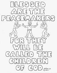 Men coloring pages ni hao, kai lan coloring pages peter. Coloring Pages For Kids By Mr Adron Blessed Are The Peacemakers Free Printable Coloring Page Matthew 5 9