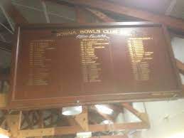 Club Robina Office Bearers Honour Board Organisation Plaque Corporate Identity