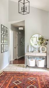 Modern Farmhouse Meets Boho Foyer Makeover Budget Friendly Decor Country House Decor Funky Home Decor Modern Foyer
